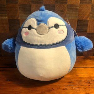 BNWT Squishmallow Babs the Blue Jay 8"